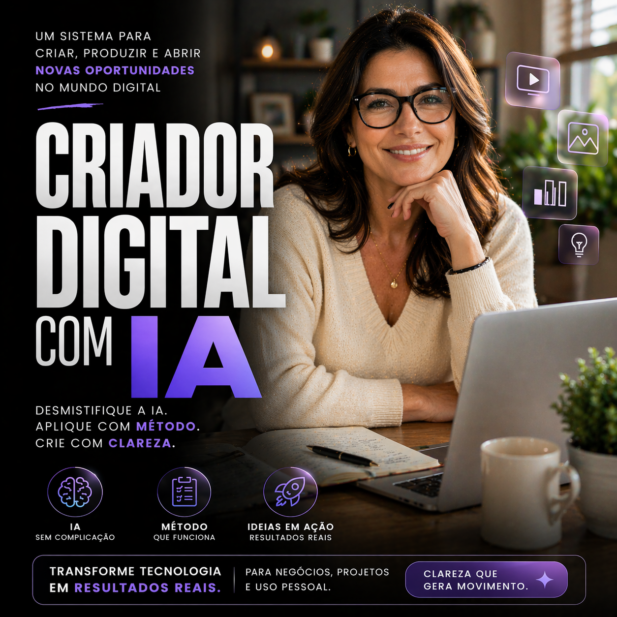 Sistema Criador Digital com IA: Um caminho claro para entender o novo mundo digital e aprender a criar usando qualquer inteligência artificial como ferramenta. — imagem 2