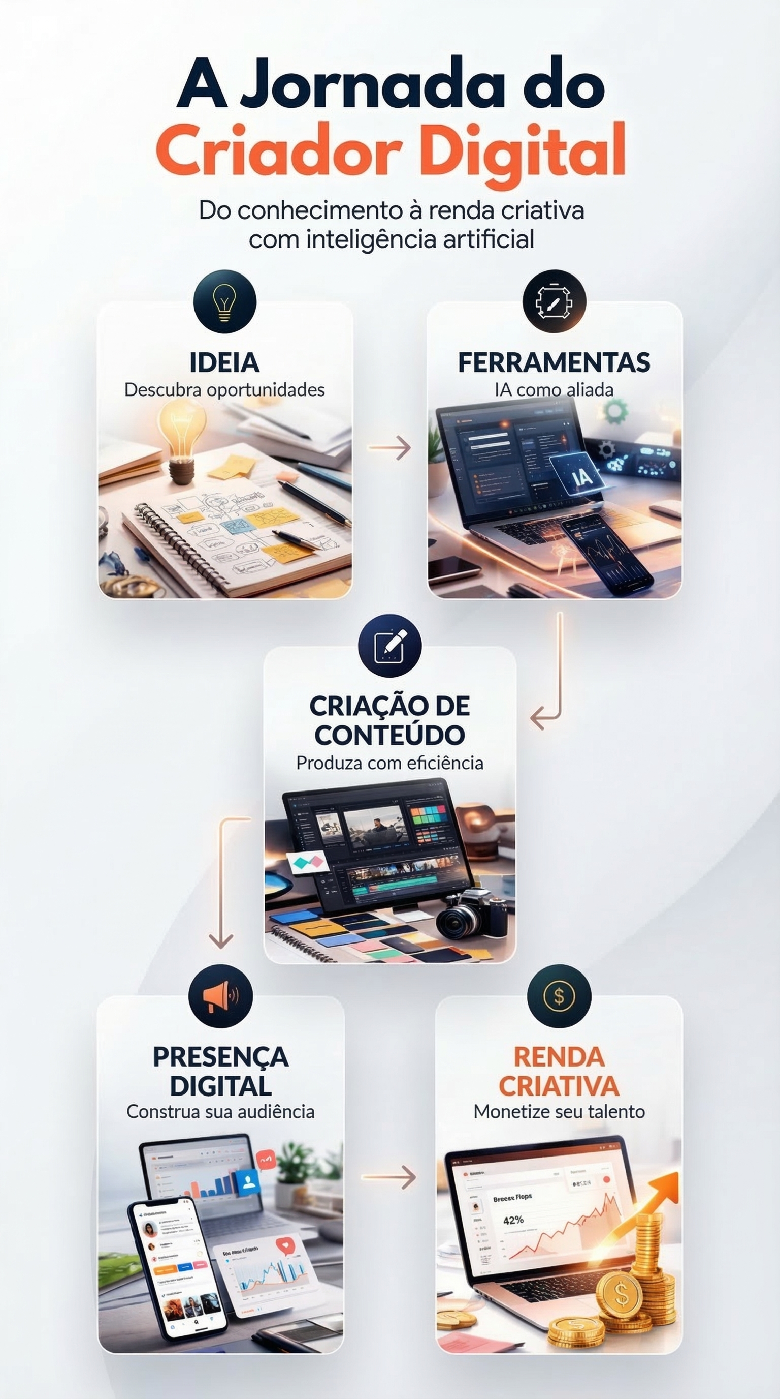 Sistema Criador Digital com IA: Um caminho claro para entender o novo mundo digital e aprender a criar usando qualquer inteligência artificial como ferramenta. — imagem 5